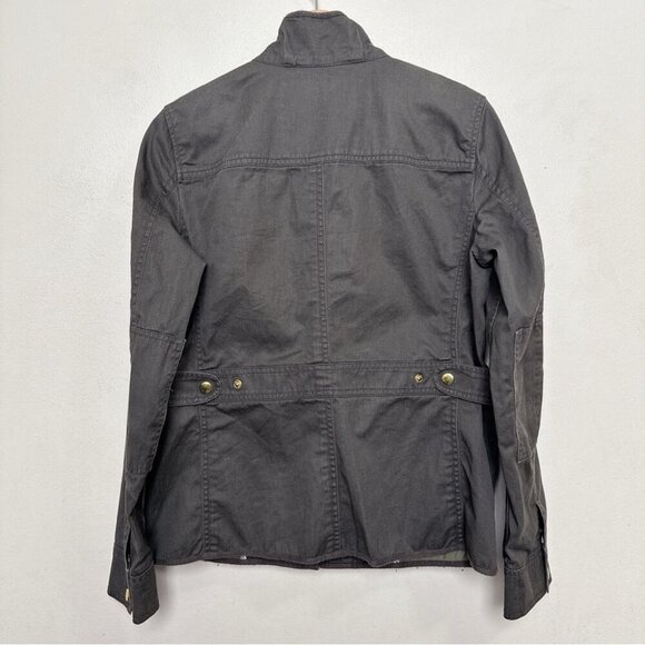 J.crew Womens Small Relaxed Boyfriend Field Jacket In Army Green Color - Picture 16 of 16